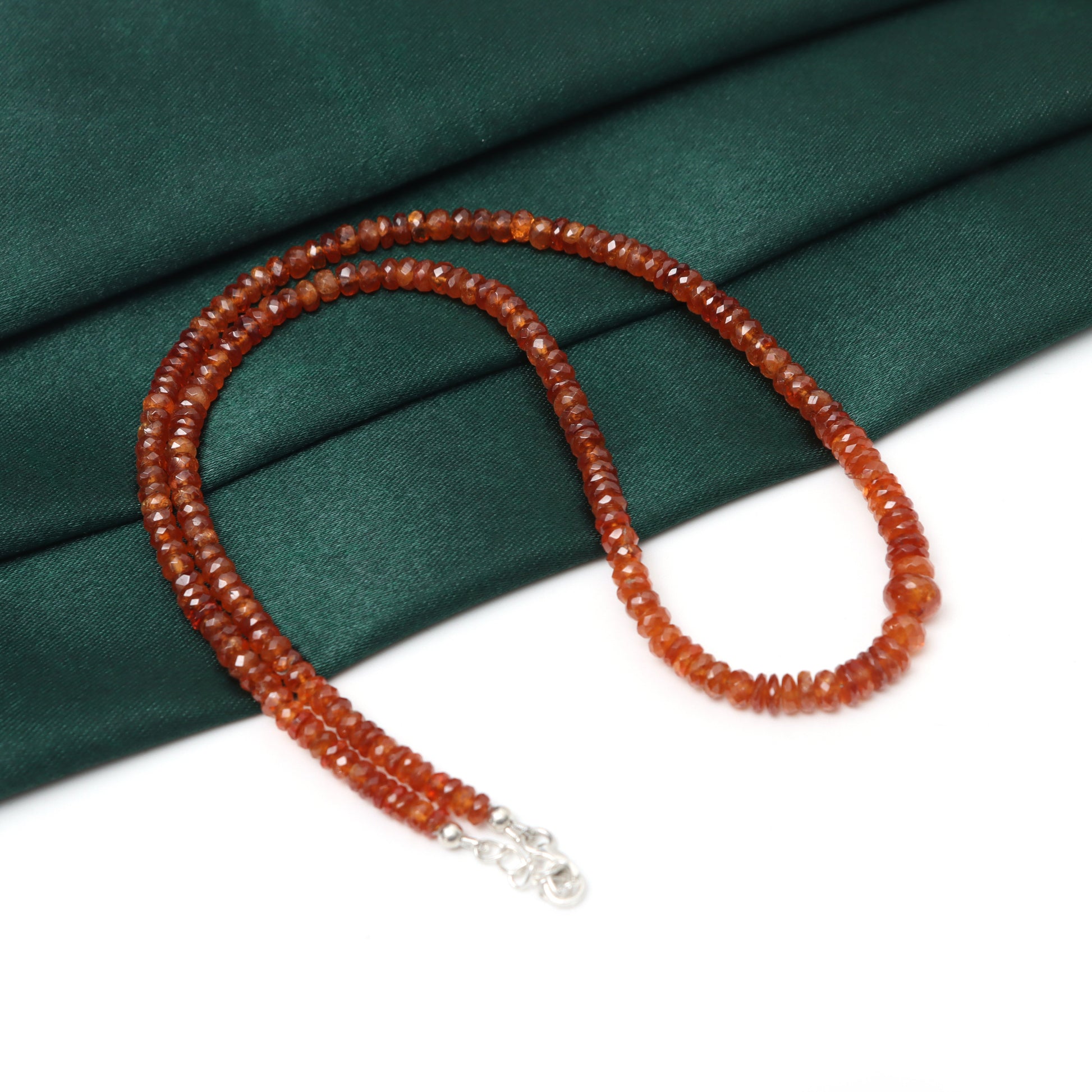 Spessartite Necklace for Women - January Birthstone Necklace