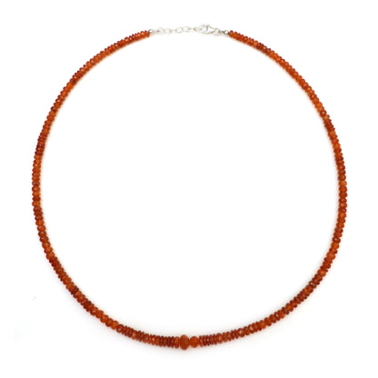 Spessartite Necklace for Women - January Birthstone Necklace