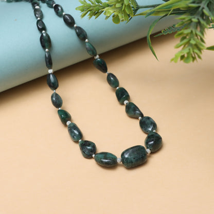 Emerald Birthstone Necklace for Women – Handmade May Birthstone Necklace