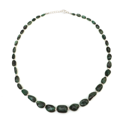 Emerald Birthstone Necklace for Women – Handmade May Birthstone Necklace