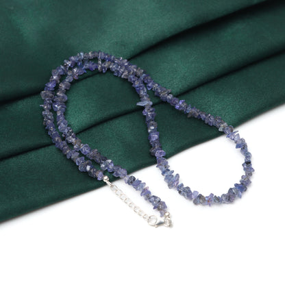 Elegant Tanzanite Birthstone Necklace – Handmade Jewelry Gift for December Birthdays