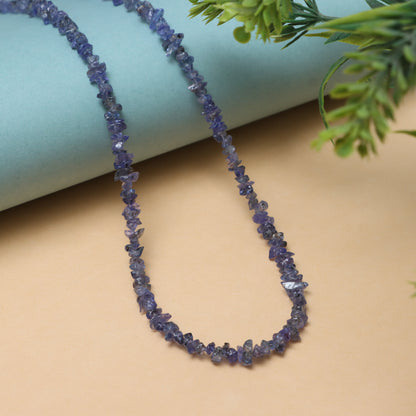 Elegant Tanzanite Birthstone Necklace – Handmade Jewelry Gift for December Birthdays