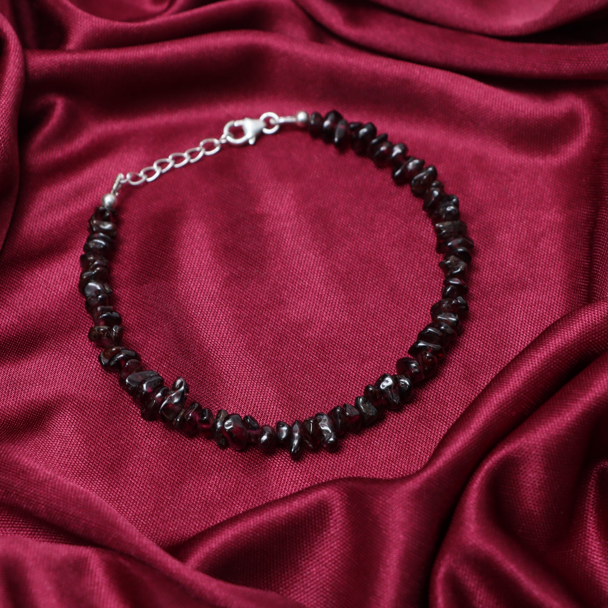 Handcrafted Garnet Bracelet for Women – January Birthstone Bracelet