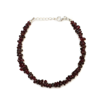 Handcrafted Garnet Bracelet for Women – January Birthstone Bracelet