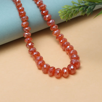 Carnelian Necklace for Women - July Birthstone Necklace