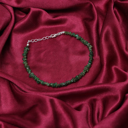 Tsavorite Bracelet for Women - January Birthstone Bracelet