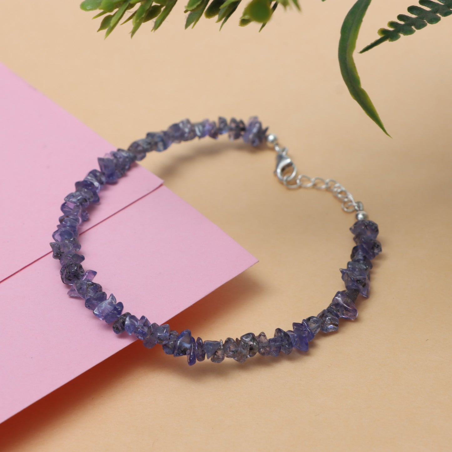 Handmade Tanzanite Birthstone Bracelet for Women – December Birthday Gift