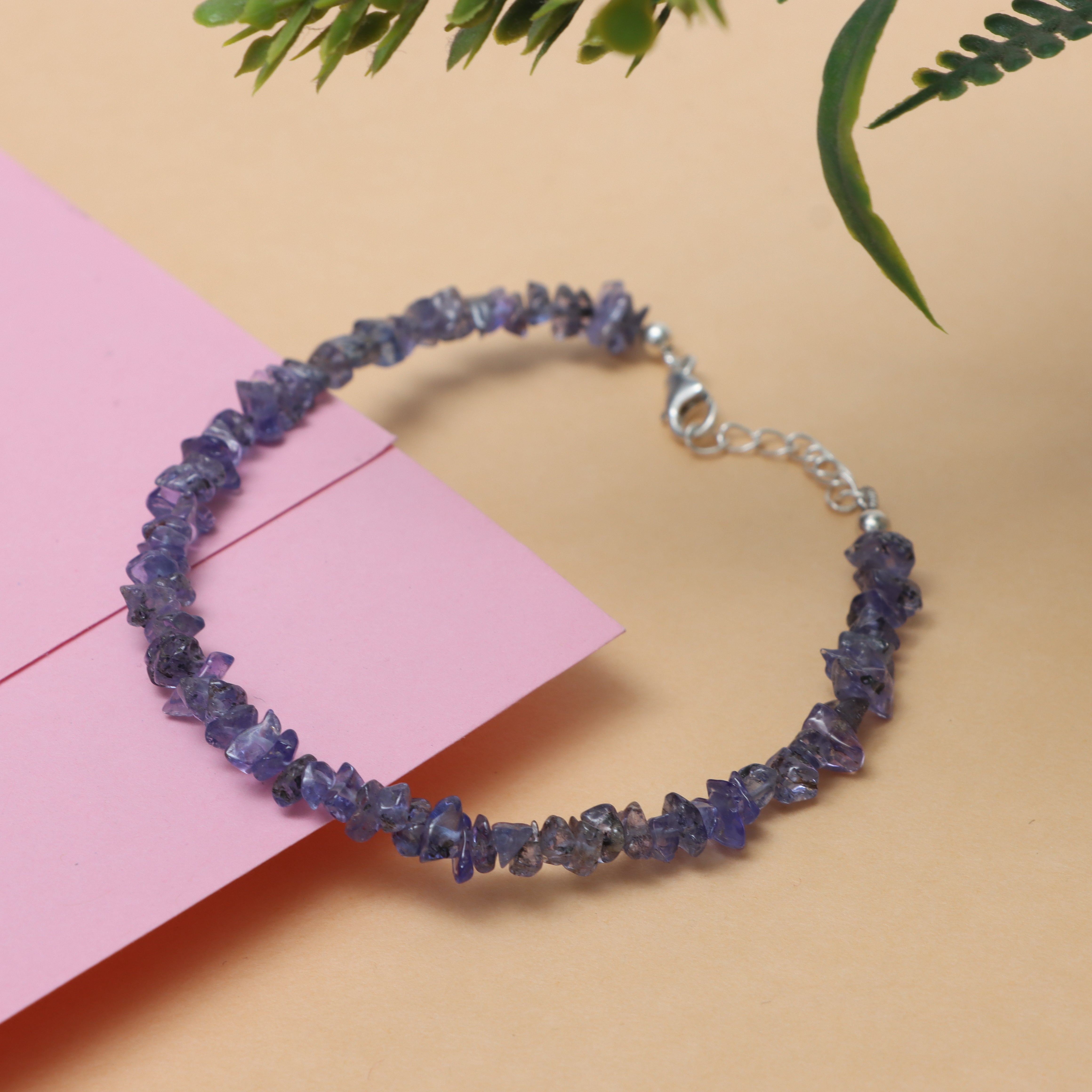 Handmade Tanzanite Birthstone Bracelet for Women – December