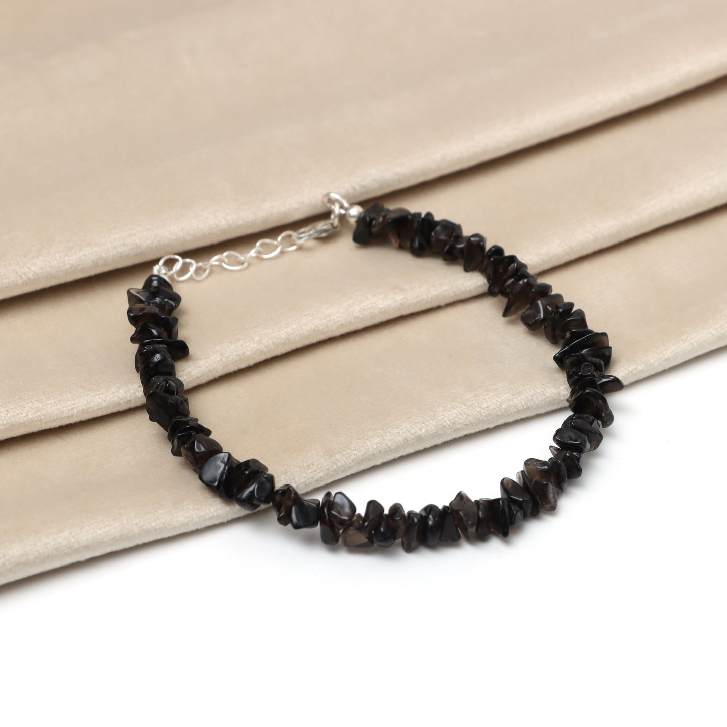 Smoky Quartz Bracelet for Women - June & November Birthstone Bracelet