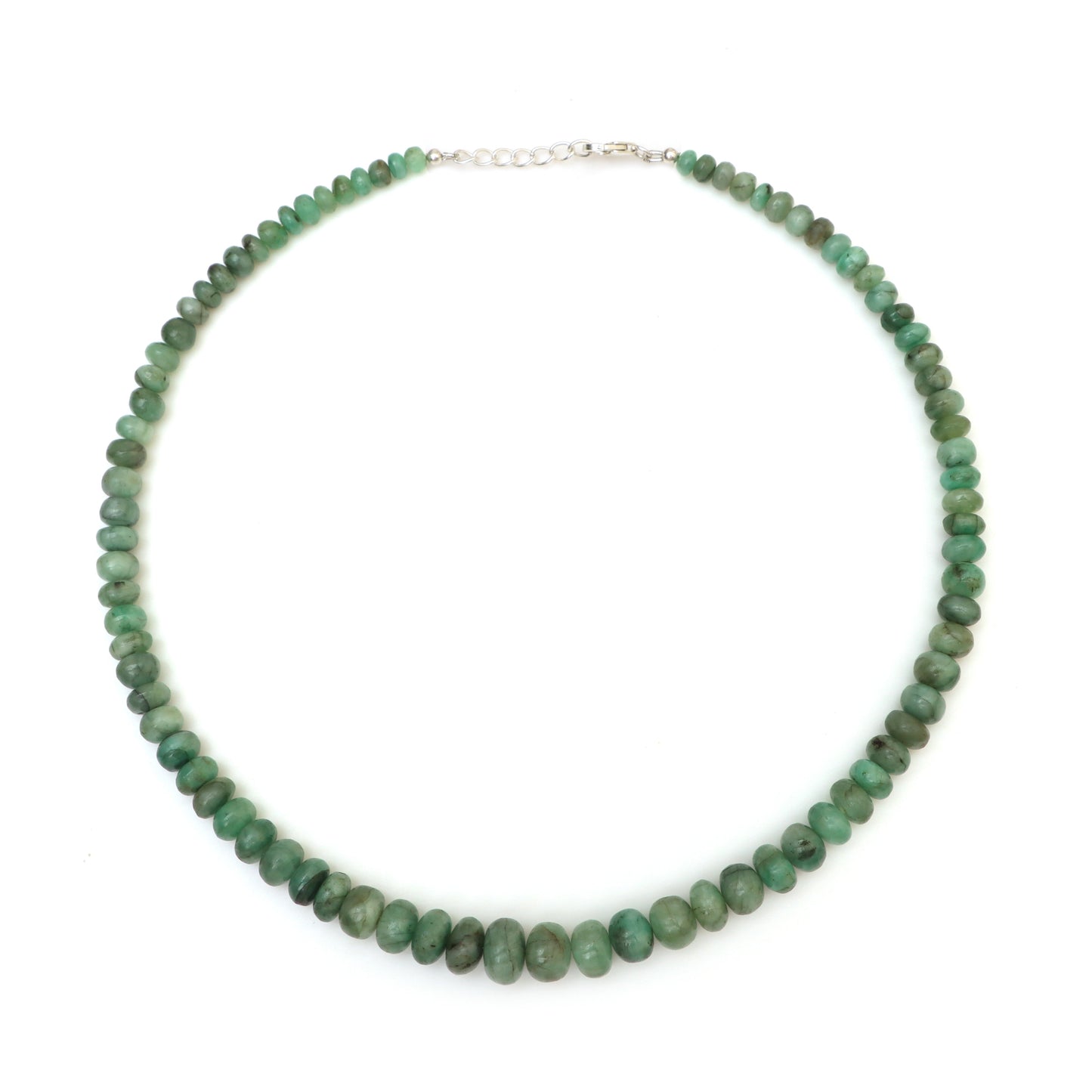 Elegant Handmade Emerald Birthstone Necklace – May Birthday Necklace For Women