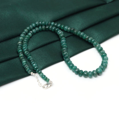 Handmade Emerald Birthstone Necklace for Women – May Birthstone Necklace