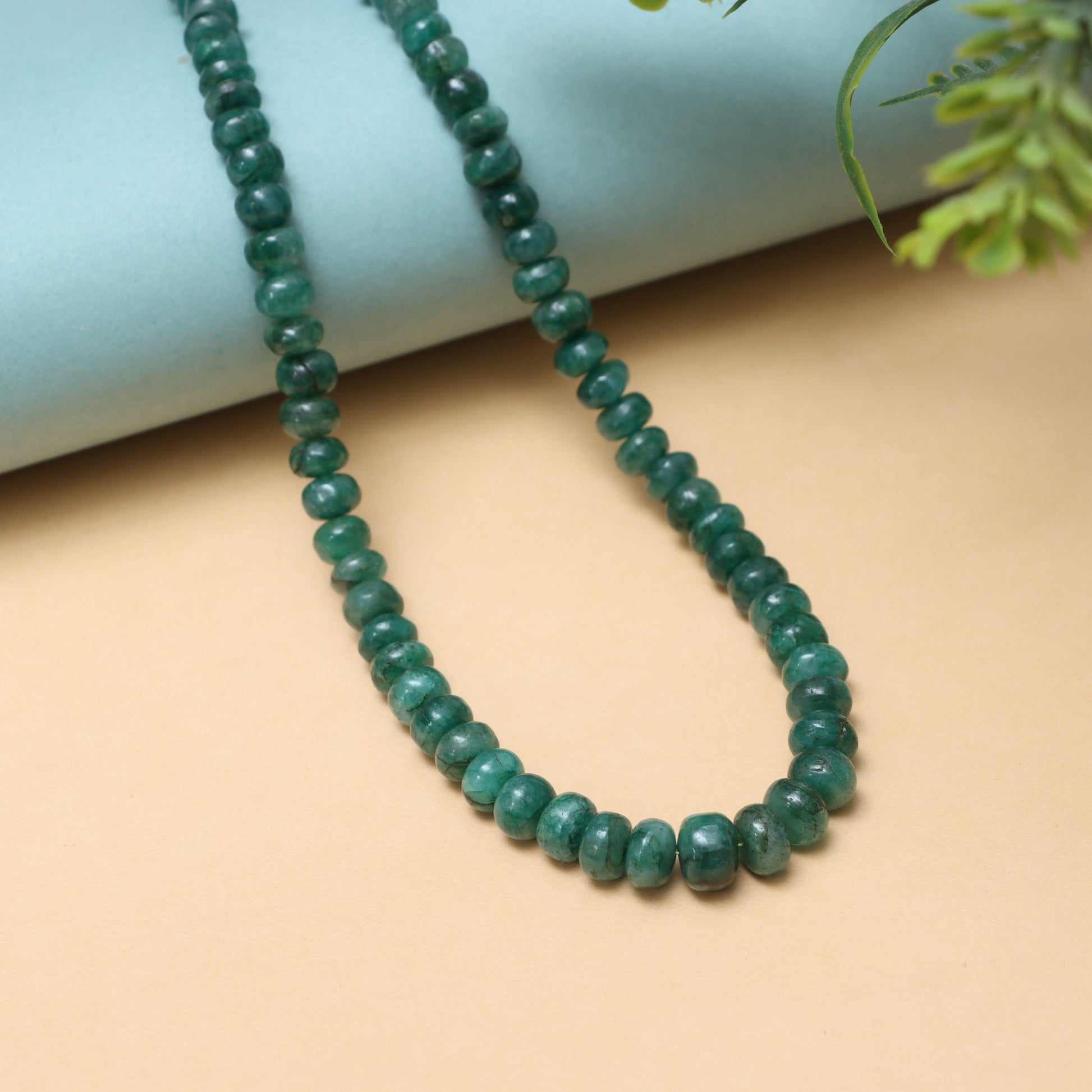 Handmade Emerald Birthstone Necklace for Women – May Birthstone Necklace