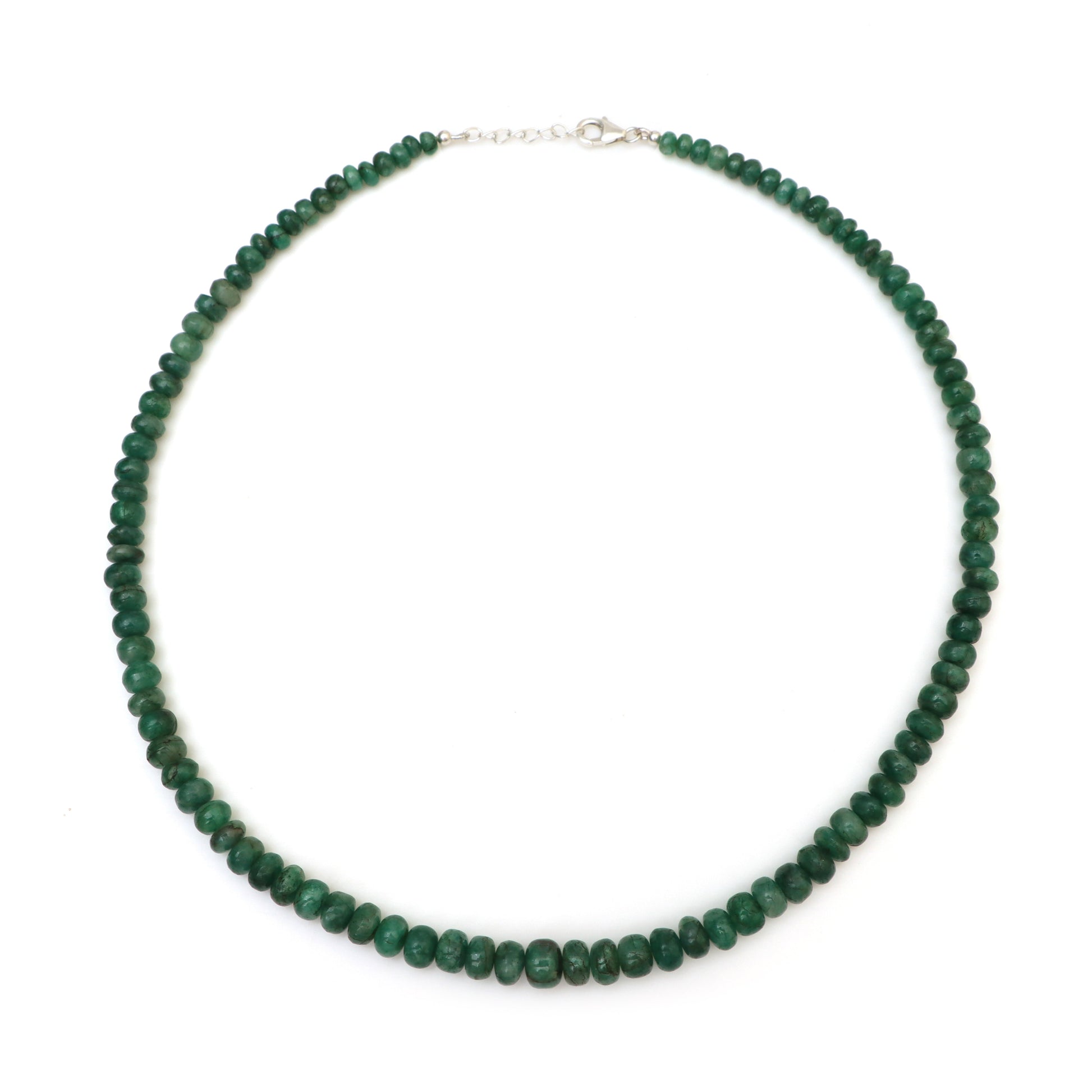 Handmade Emerald Birthstone Necklace for Women – May Birthstone Necklace