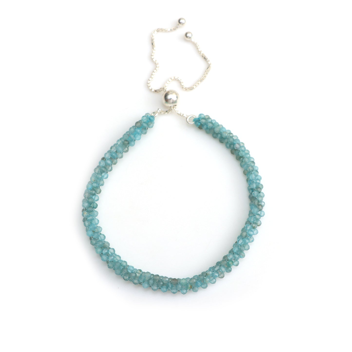 Apatite Bracelet for Women - December Birthstone Bracelet