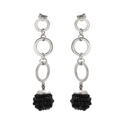 Black Onyx Earrings for Women - July Birthstone Earrings