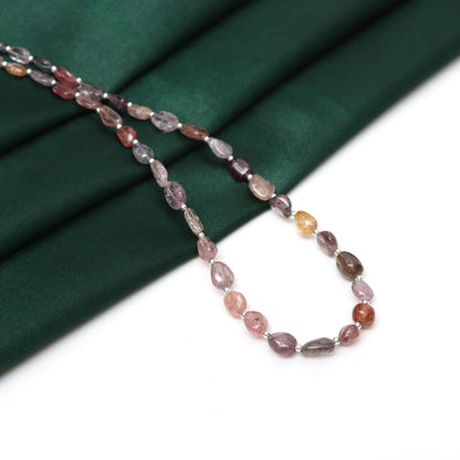 Dazzling Natural Silver Multi Spinel Necklace for Women - Jaipurwala