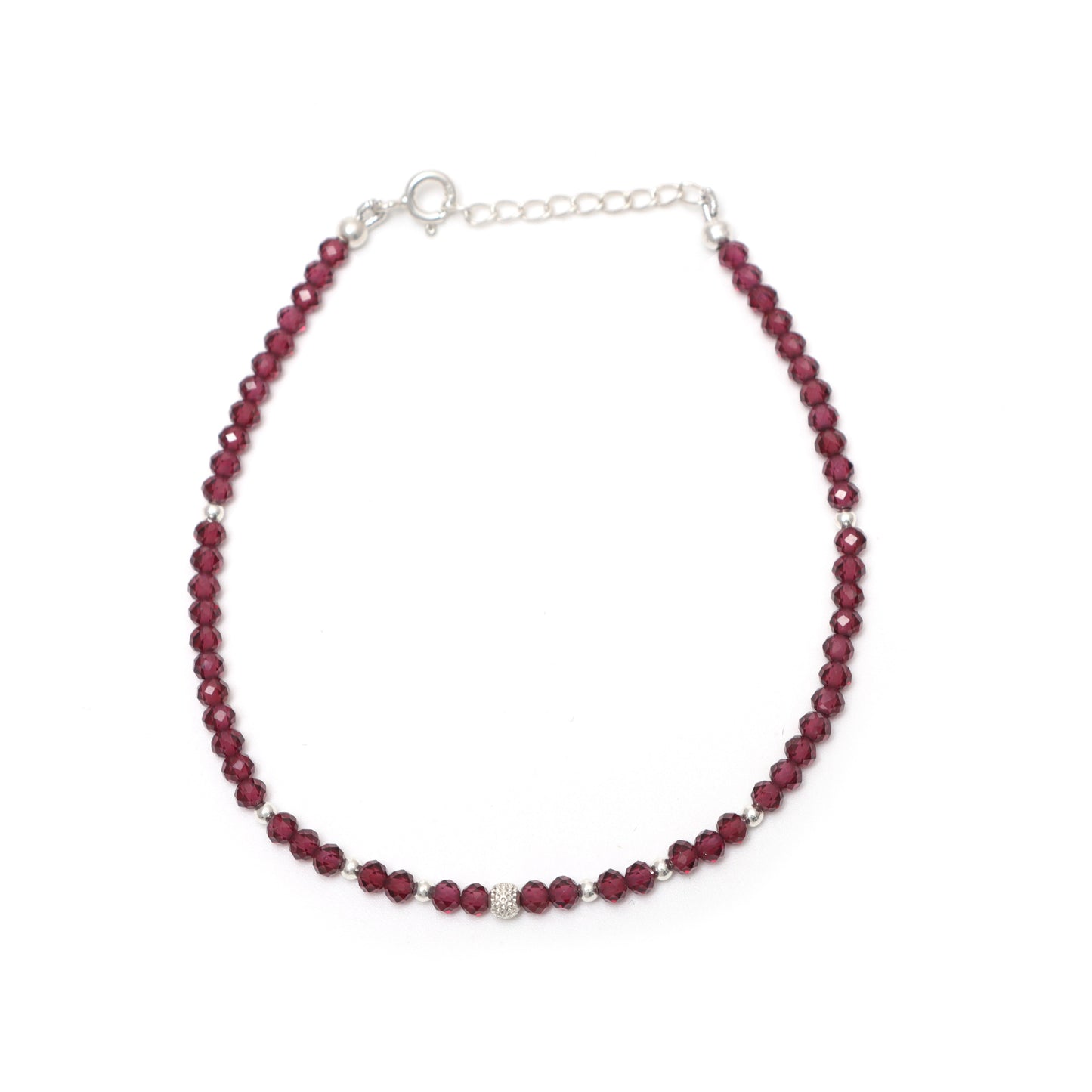 Garnet Bracelet – January Birthstone Bracelet for Women