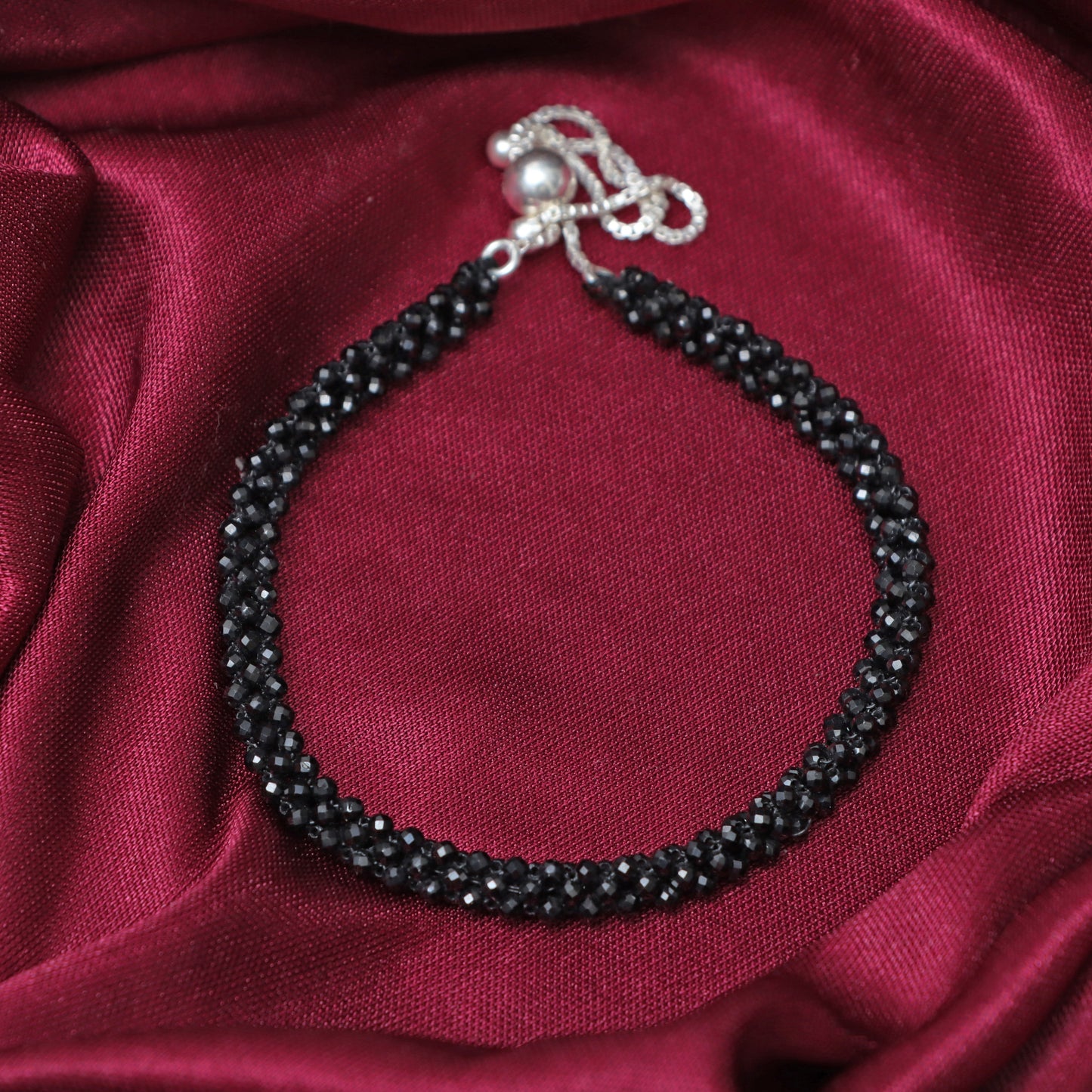 Black Onyx Bracelet for Women - July Birthstone Bracelet