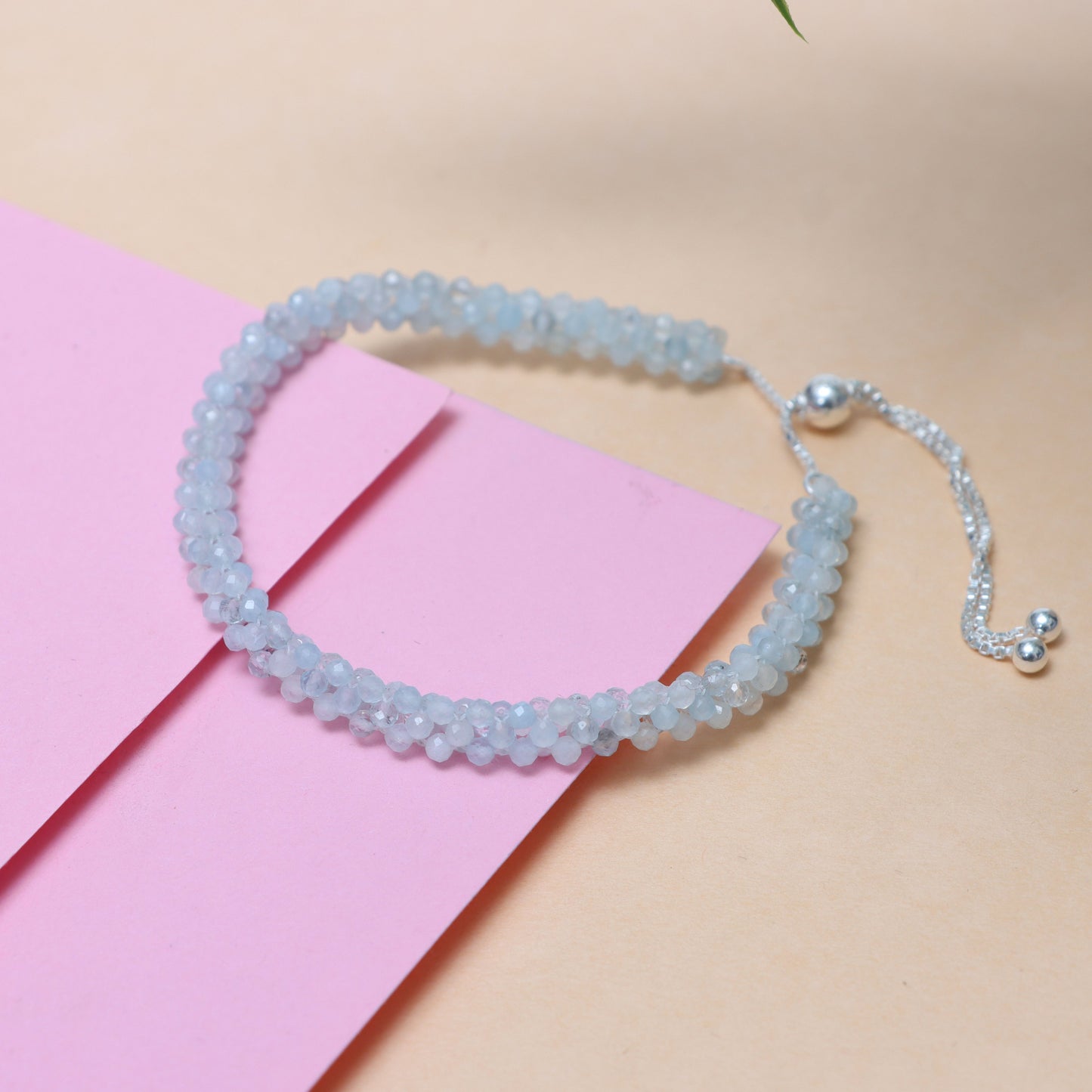 Aquamarine March Birthstone Bracelet for Women