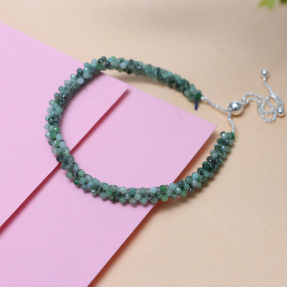 Emerald May Birthstone Bracelet for Women