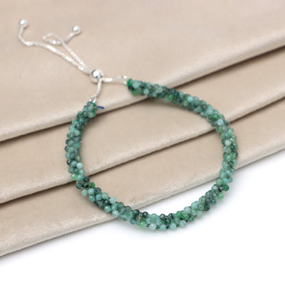 Emerald May Birthstone Bracelet for Women