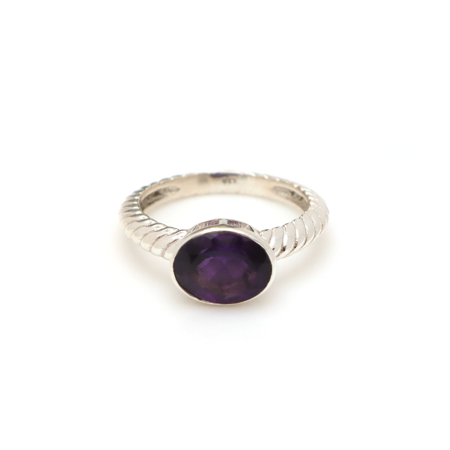 Amethyst February Birthstone Ring for Women