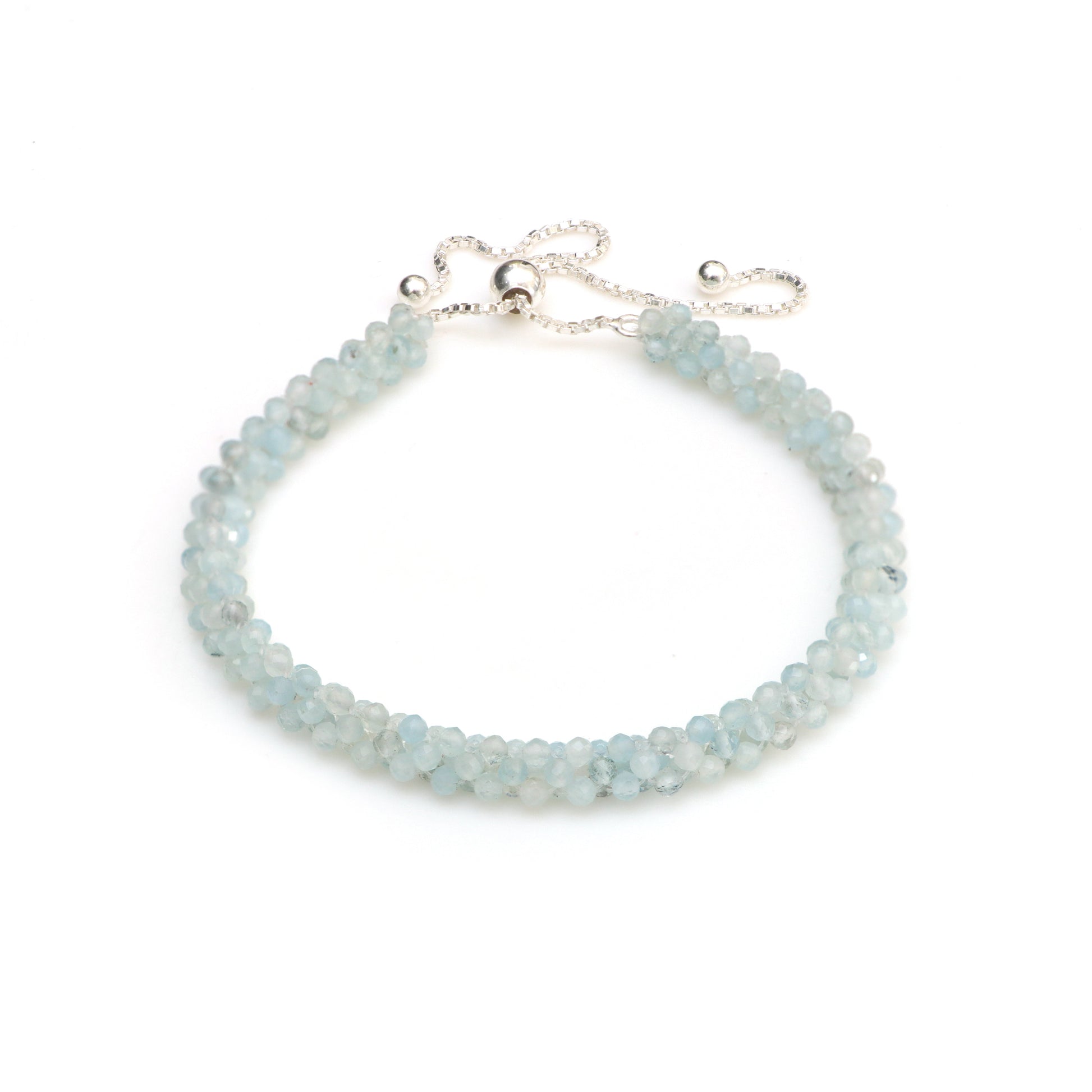 Aquamarine March Birthstone Bracelet for Women