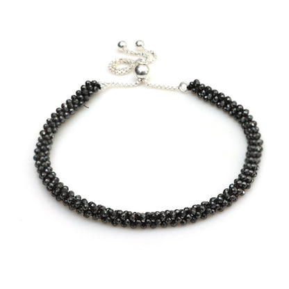 Hematite March Birthstone Bracelet for Women