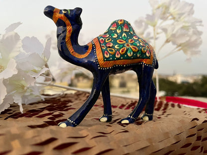 JAIPURWALA ROYAL MEENAKARI GOLD WORK CAMEL 088