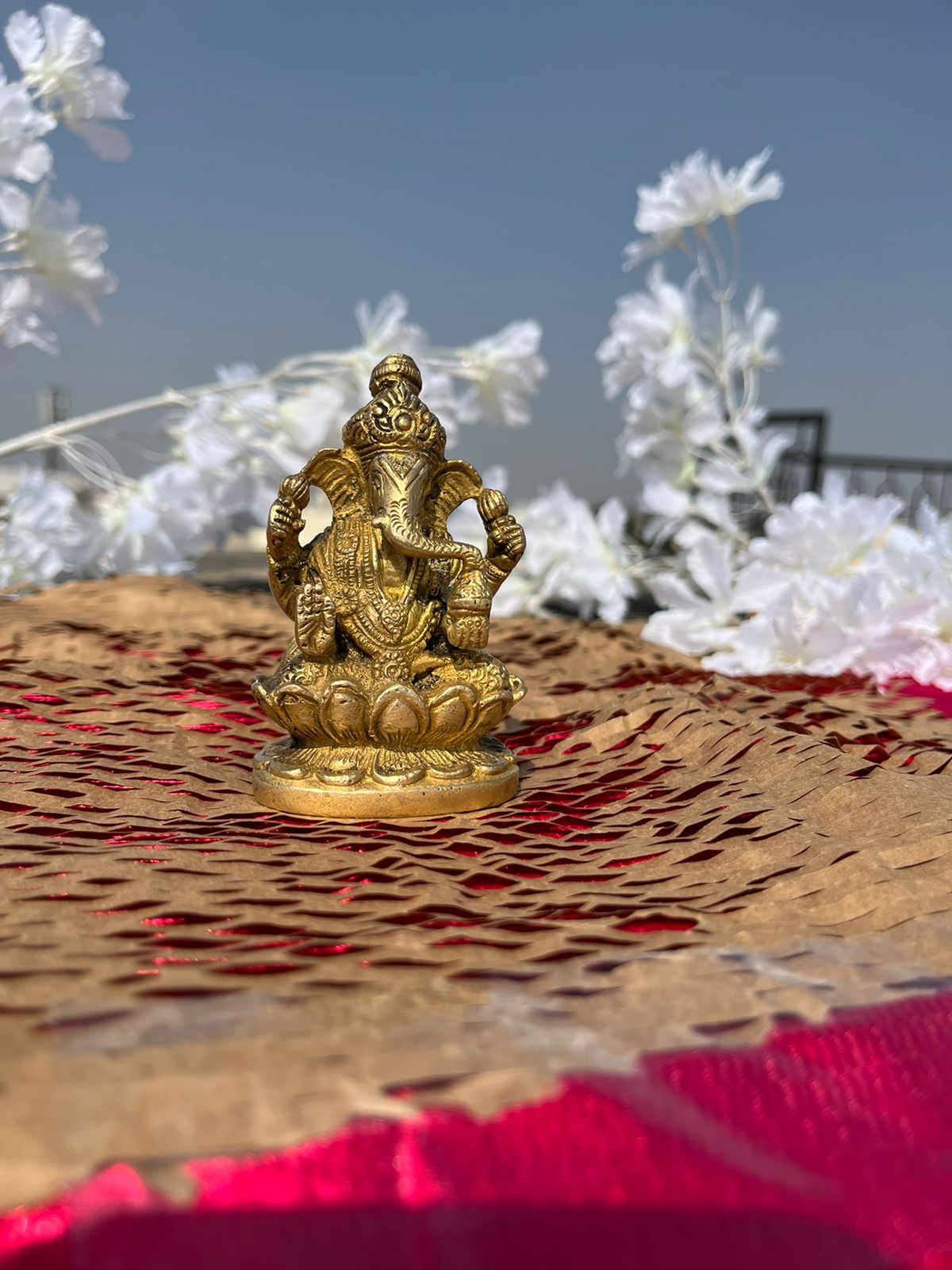 JAIURWALA ANTIQUE GANESHA STATUE 214