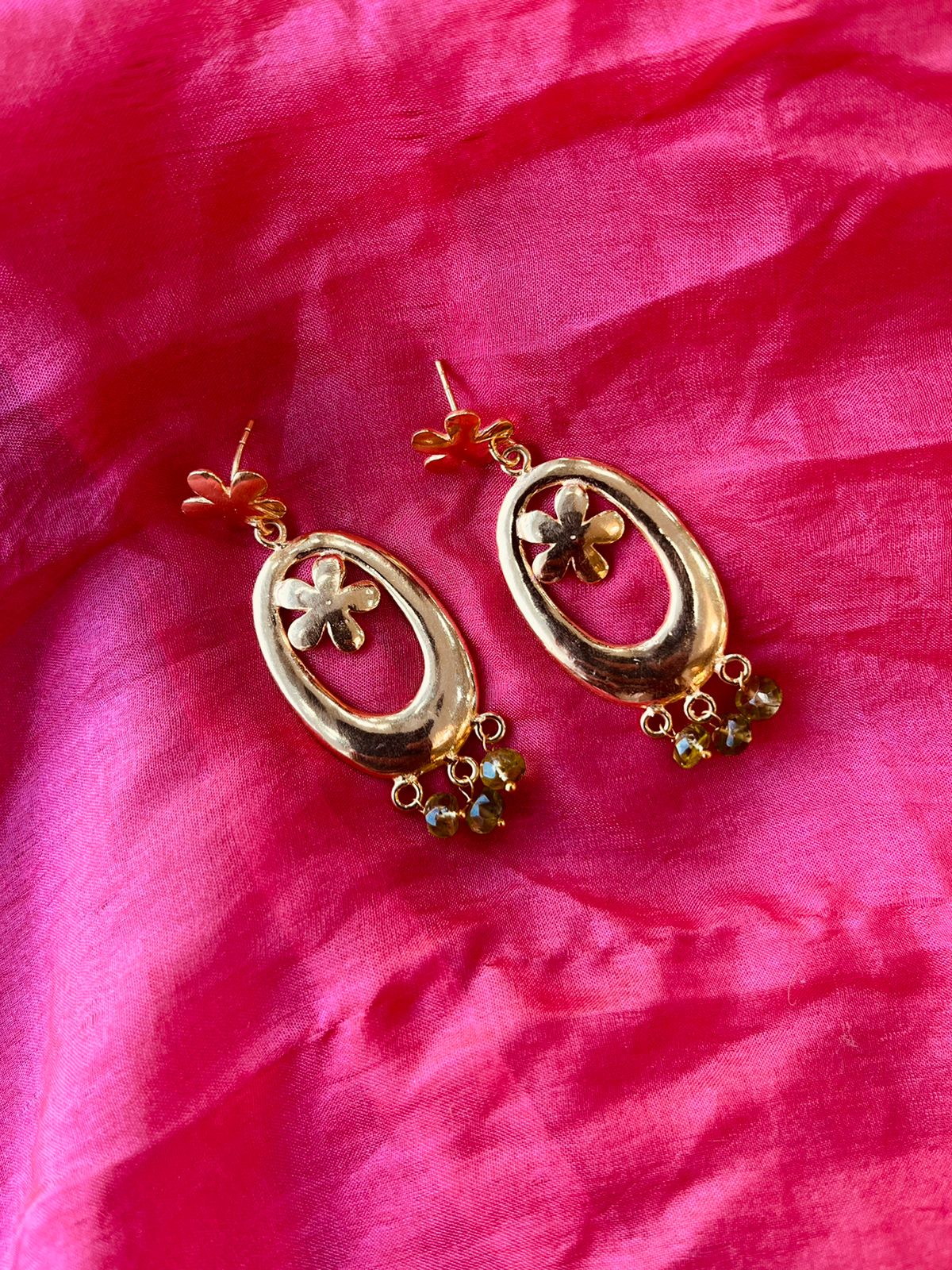 Peridot Earrings  August Birthstone Gift