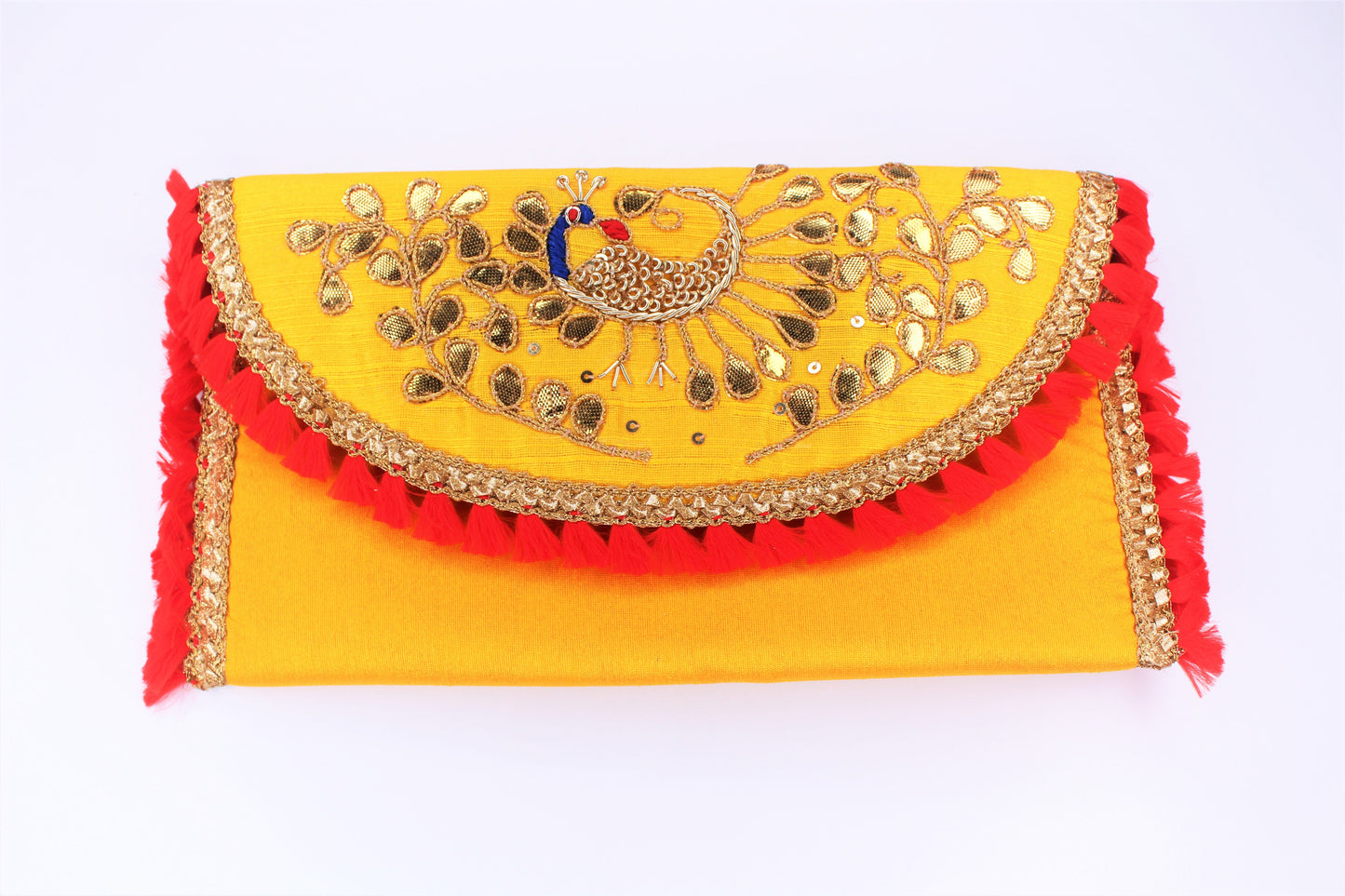 D'ETHNIC Gotta Patti Clutch Bag for women 075