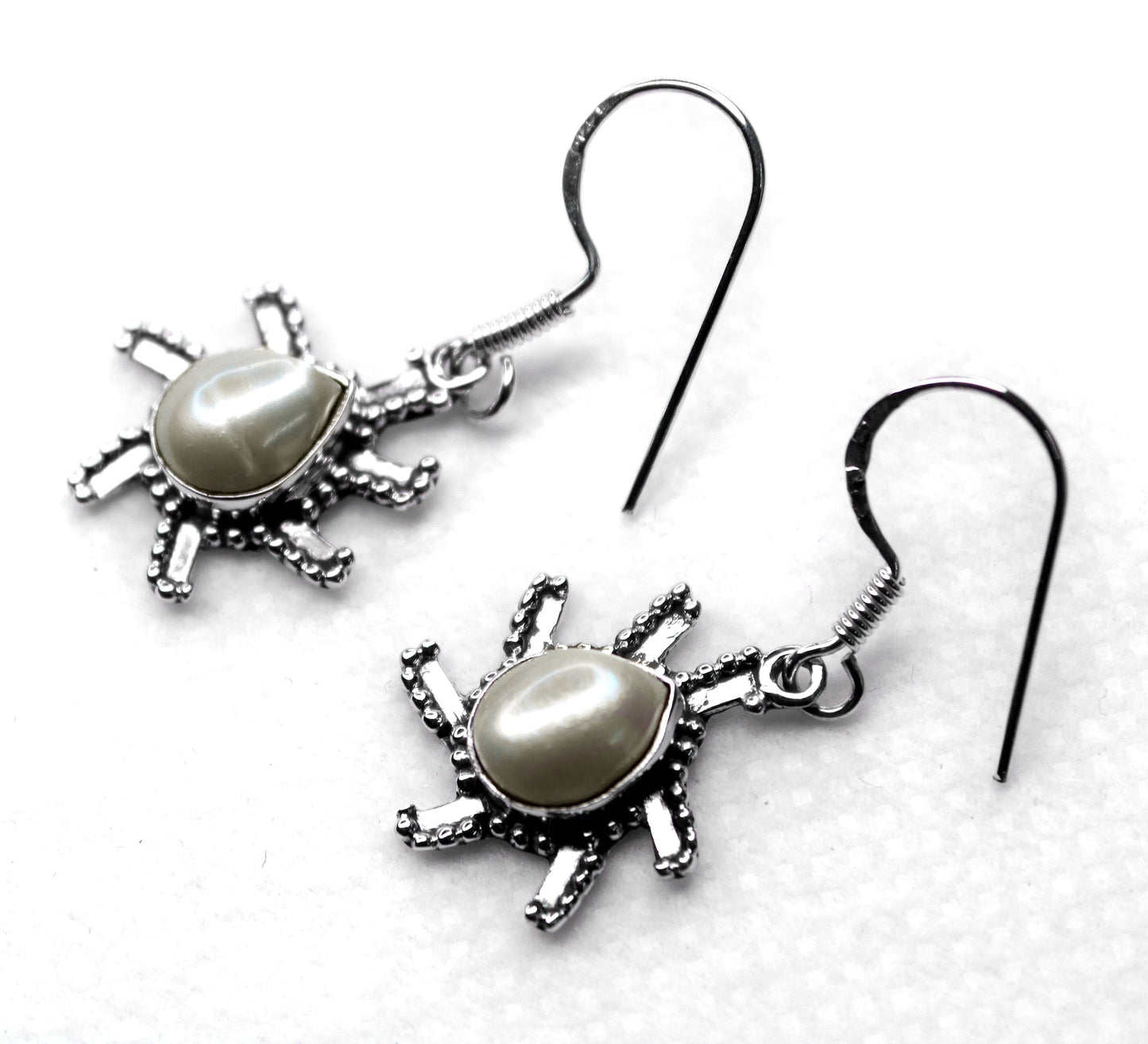 PEARL SILVER EARRING (4GM)