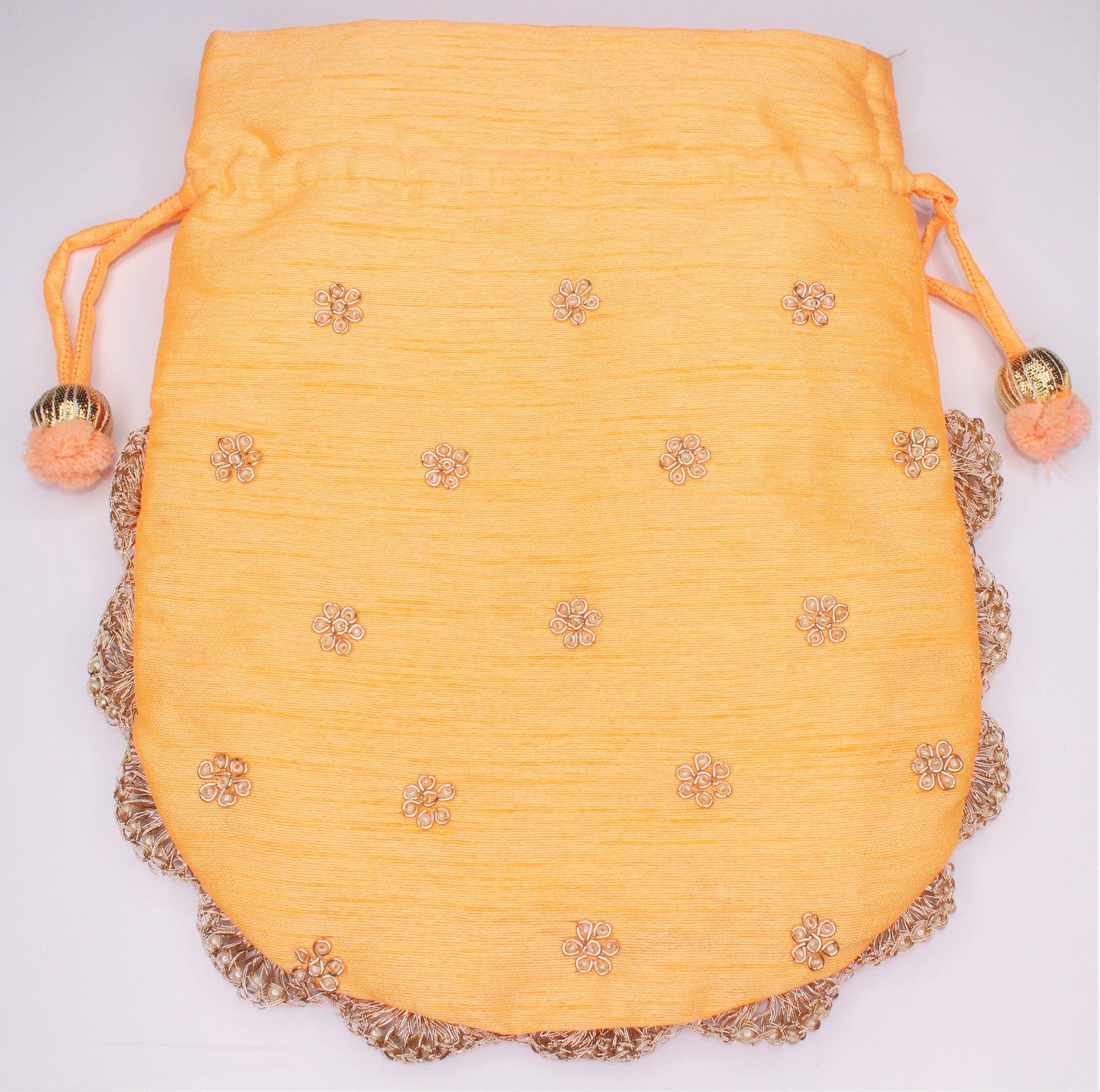 D"ETHNIC Hand Gotta Patti Work Potli Bag 053