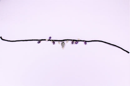 StoneAsiaa NAZARIYA AMETHYST  ANKLET 020