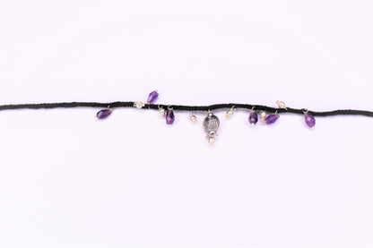 StoneAsiaa NAZARIYA AMETHYST  ANKLET 020