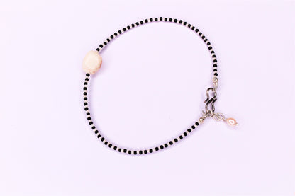 StoneAsiaa NAZARIYA OPAL BIRTH STONE ANKLET 014