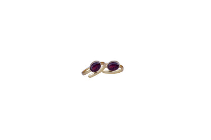 StoneAsiaa Birth Stone Garnet Toe-Ring 044