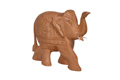 JAIPURWALA CARVING ELEPHANT Wooden STATUE 014