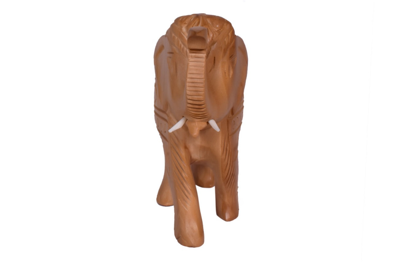 JAIPURWALA CARVING ELEPHANT Wooden STATUE 014