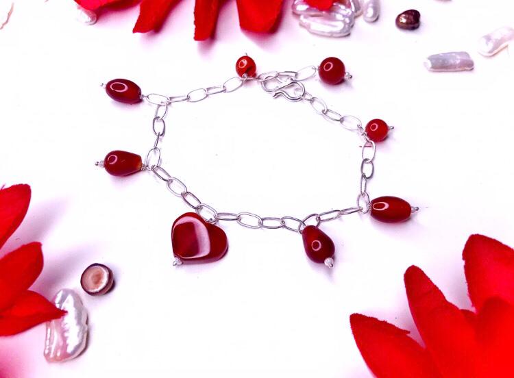 StoneAsiaa Fashion CHARMS BRACELET RED ONEX 001